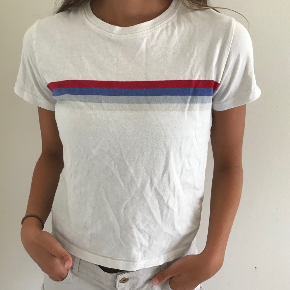 brandy striped top